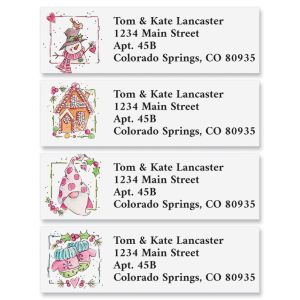 Christmas Goodies Classic Address Labels (4 Designs) 