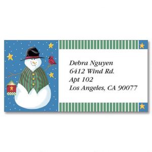 Vicky';s Year Round Border Address Labels  (12 designs)