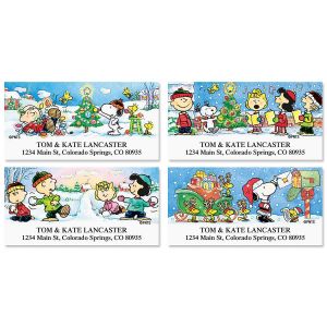 PEANUTS® Holiday Fun Address Labels  (4 Designs)