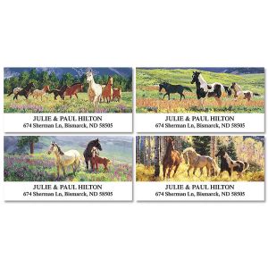 Beauty In The Wild Deluxe Address Labels  (4 designs)