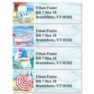 Water's Edge Classic Address Labels  (4 designs)