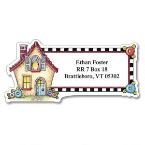 Very Mary Diecut Address Labels  (6 designs)