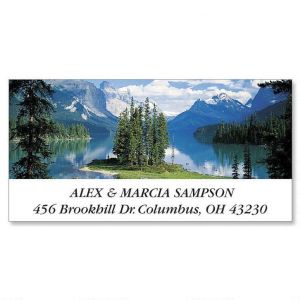 Majestic Peaks Deluxe Address Labels  (6 Designs)