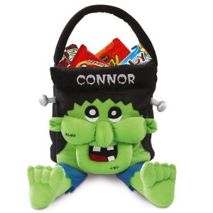 Personalized Freaky Frankie Halloween Treat Bag