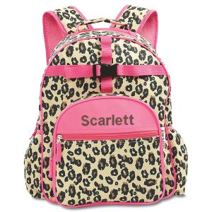 Leopard Spots Personalized Backpack