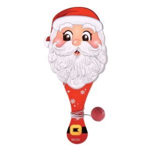 Santa Paddle Ball Toy - BOGO