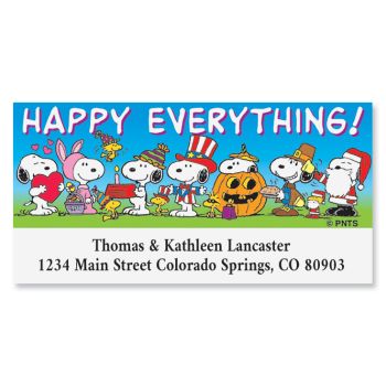 PEANUTS® Special Delivery Snoopy™ Deluxe Address Labels | Current