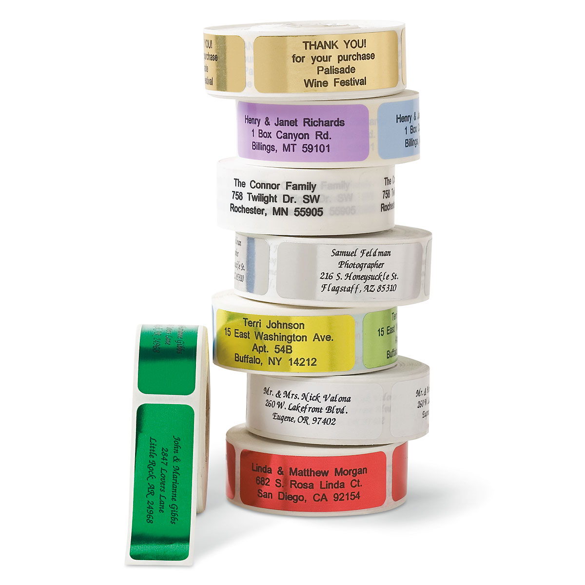 Rolled Address Labels Without Dispenser Current Catalog