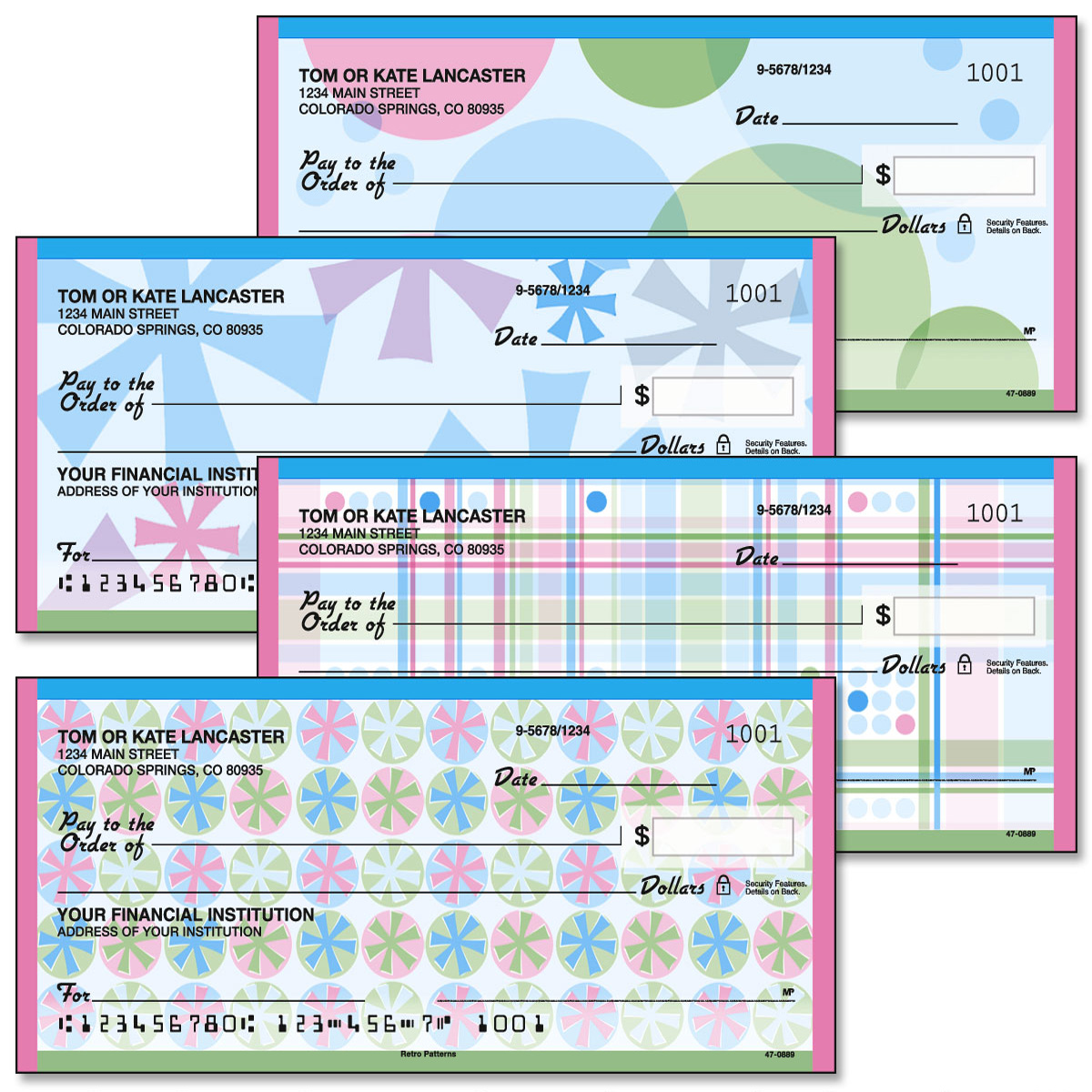 Retro Patterns Checks Current Catalog