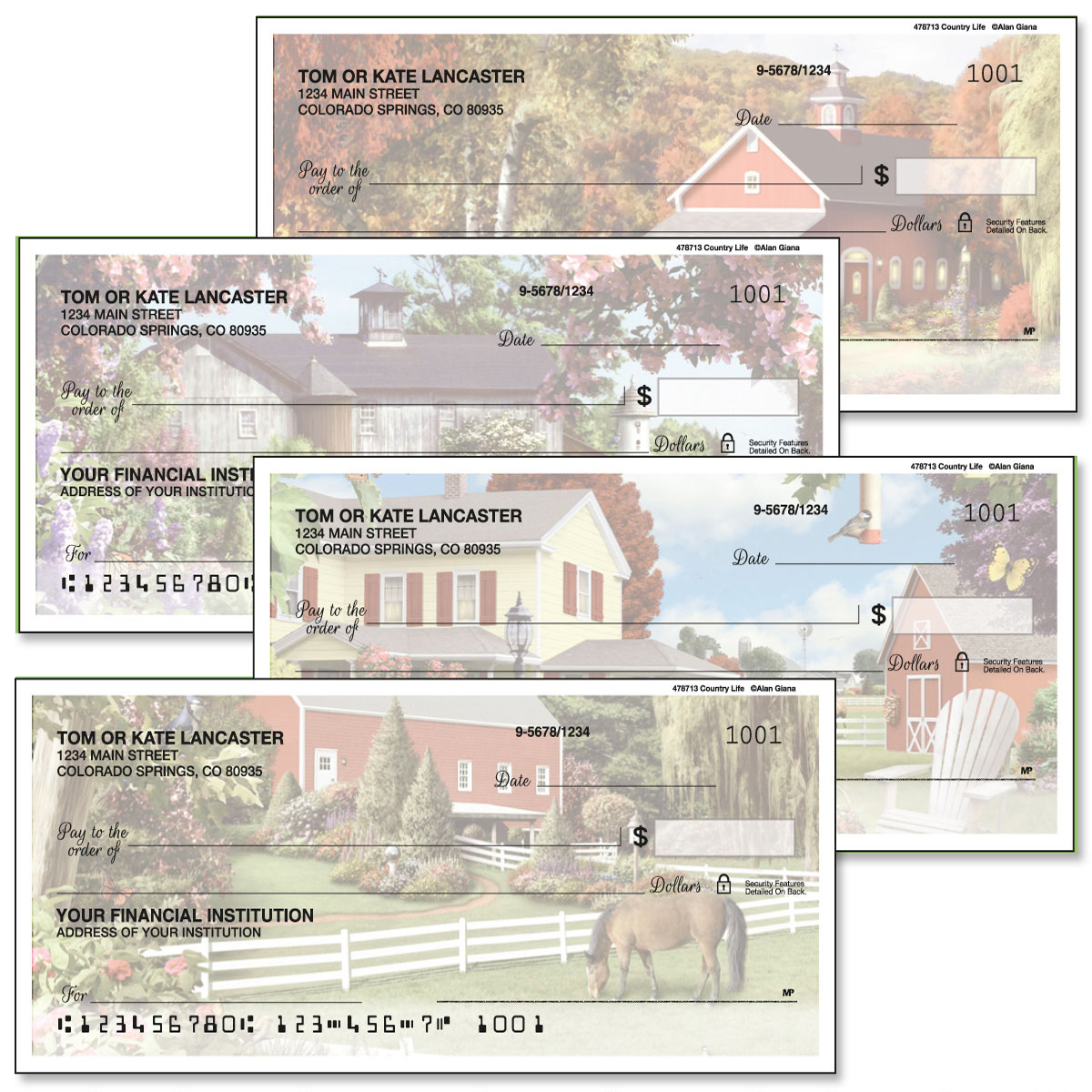 Country Life Checks Current Catalog