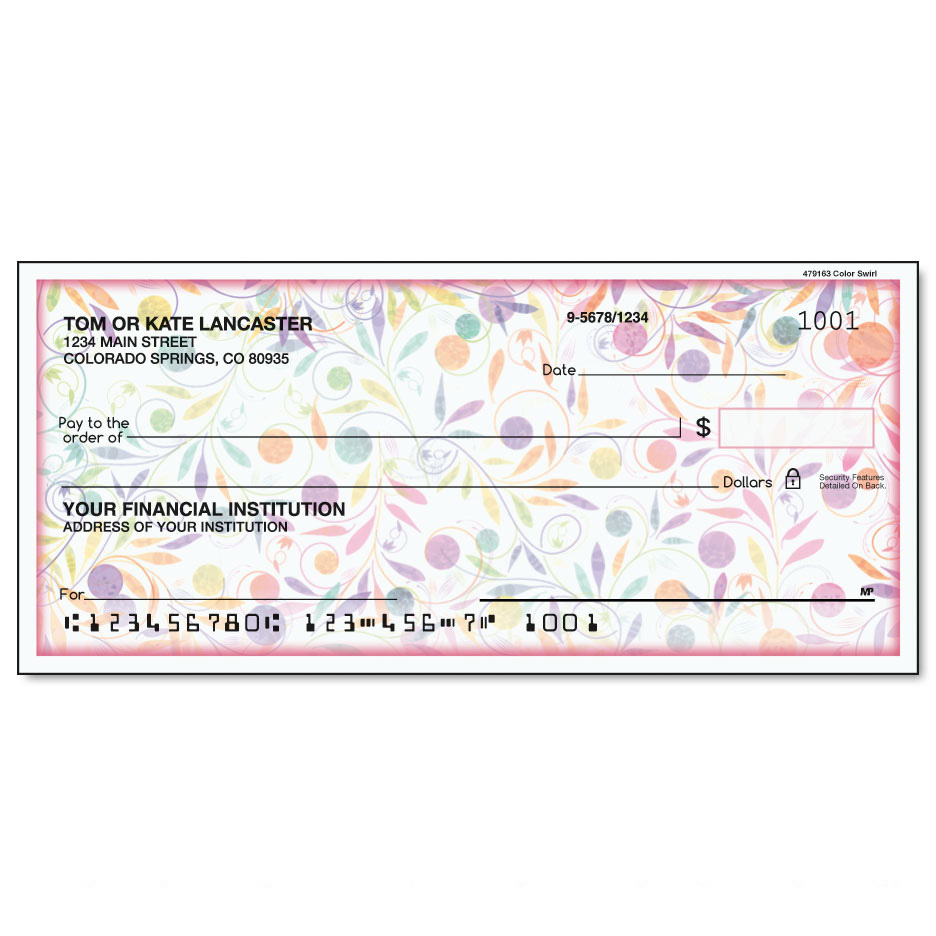 Color Swirl Duplicate Checks | Current Catalog