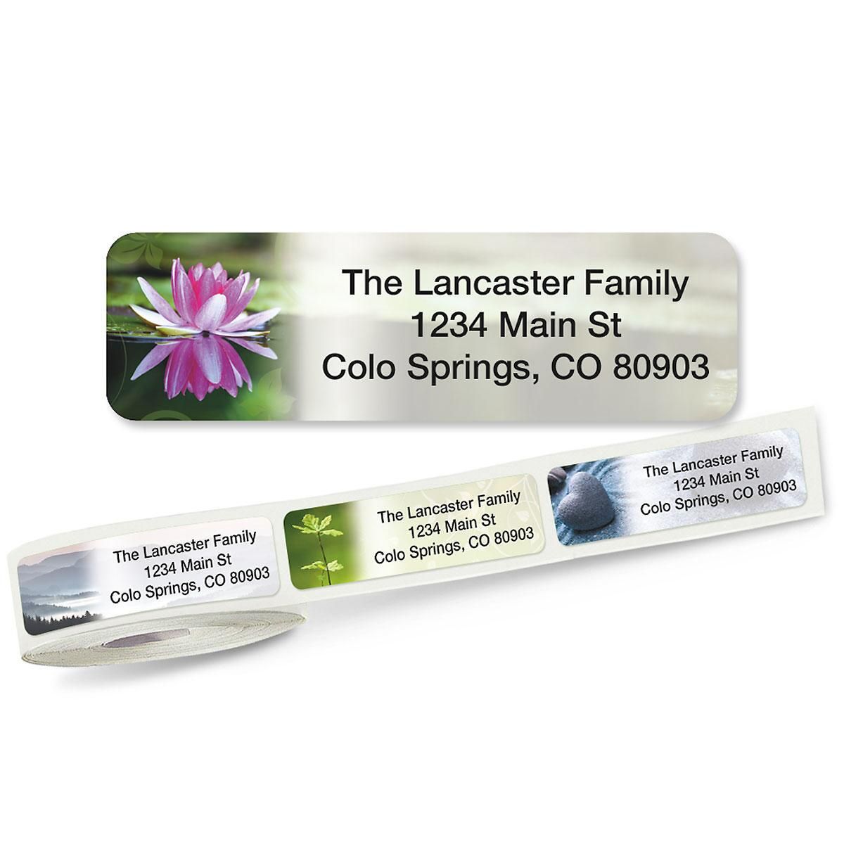 Zen Rolled Address Labels 479188c Current Catalog