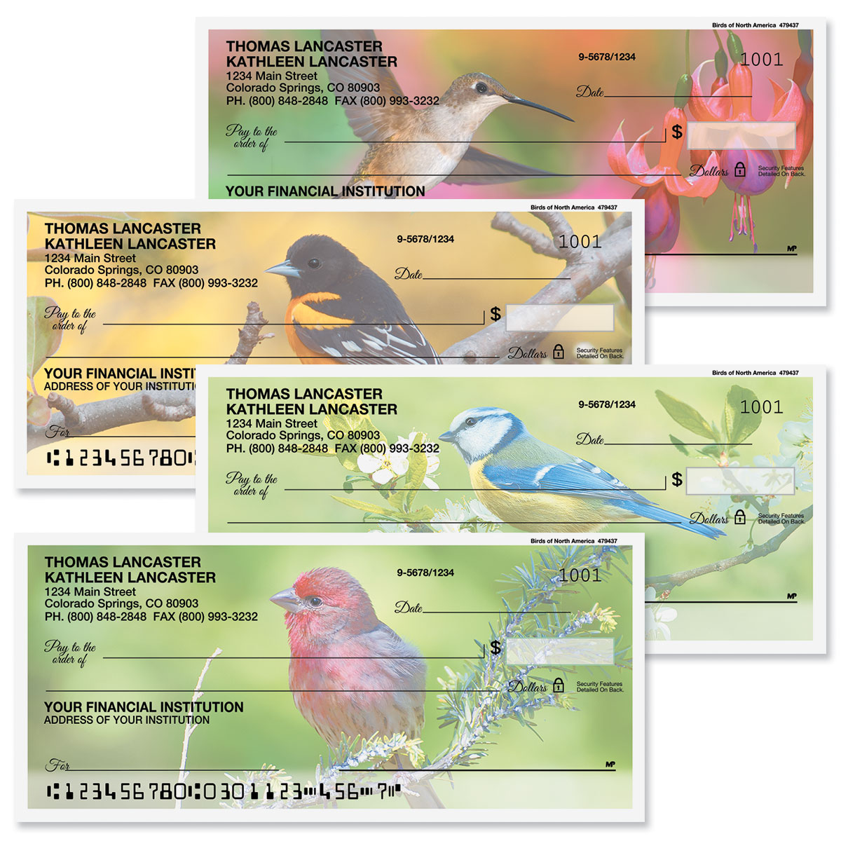 Birds of America Checks Current Catalog