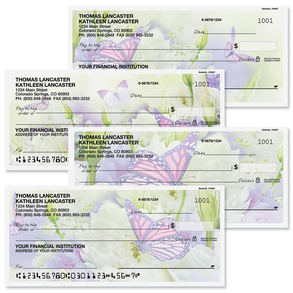 Butterfly Personal Duplicate Checks Current Catalog