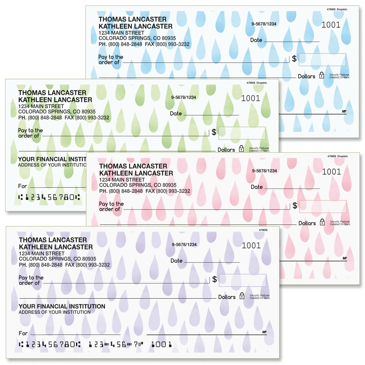 Droplets Single Checks | Current Catalog