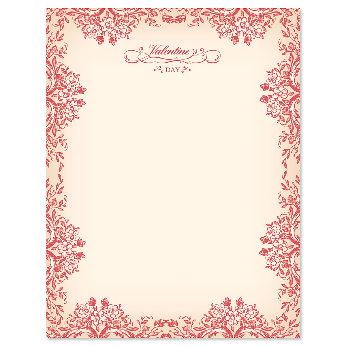 Vintage Valentines Valentine's Day Letter Papers | Current