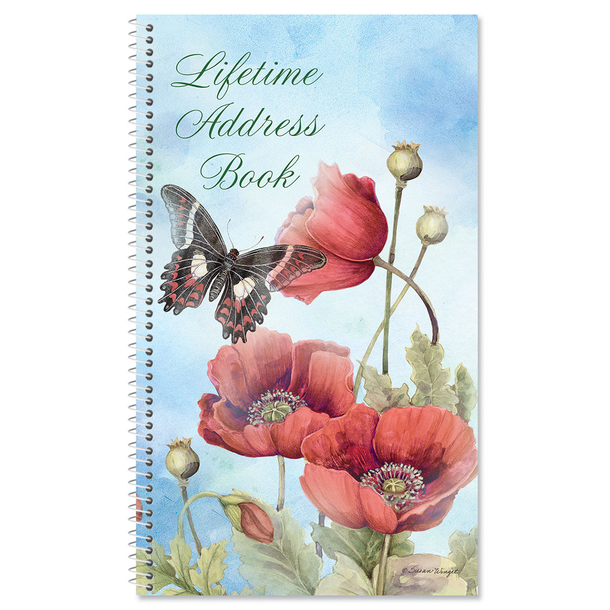 Spring Poppies Lifetime Address Book | Current Catalog