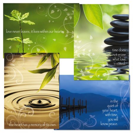 Thoughts of Peace Sympathy Cards