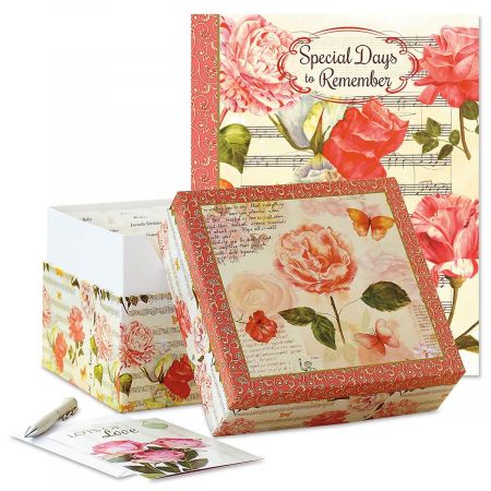 Roses Greeting Card Organizers