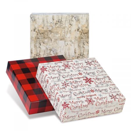 Red Collection Jumbo Rolled Christmas Wrapping Paper Set