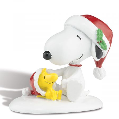 Happy Holidays Snoopy™ & Woodstock Figurine