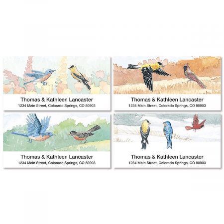Wildbirds Deluxe Address Labels (4 designs)