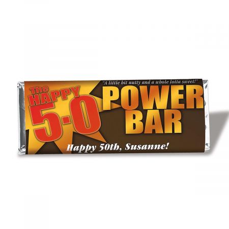 50th Birthday Candy Bar Wrappers