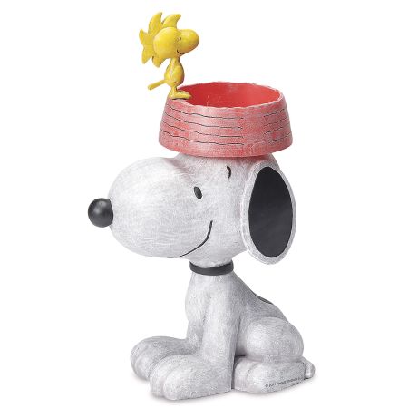PEANUTS® Snoopy™ & Woodstock Bird Feeder Figurine | Current