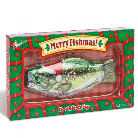 Merry Fishmas Chocolate Bass