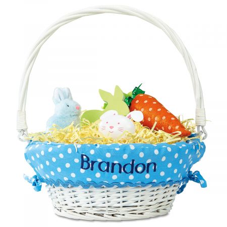 Kids Personalized Easter Basket with Liners