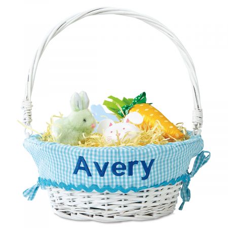 Kids Personalized Easter Basket with Liners