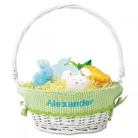 Kids Personalized Easter Basket with Liners