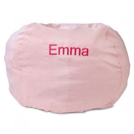 pink bean bag chair