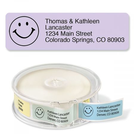 Pastel with Symbol Standard Rolled Address Labels