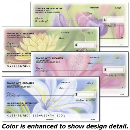 Floral Whispers Checks