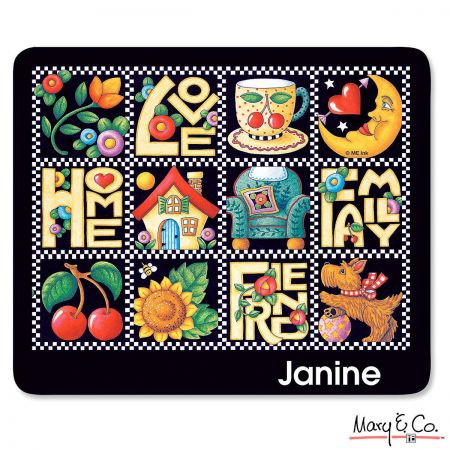 Mary Engelbreit® Love, Home, Family, Friends Mousepad