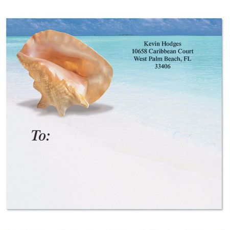 Calm Seas Mailing Package Label