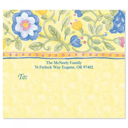 Tuscan Sun Mailing Package Label