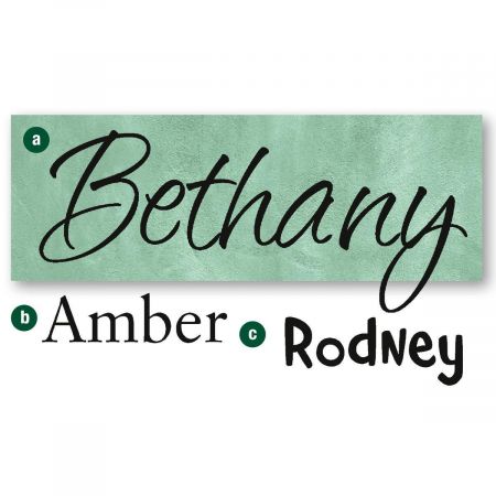 Your Name Vinyl Wall Lettering
