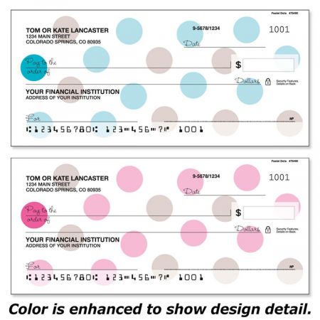 Pastel Dots Checks