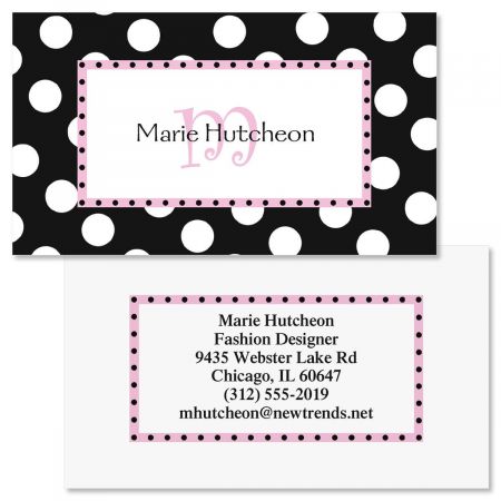 Leeza Two-Sided Calling Card