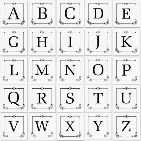 Executive Square Address Stamper