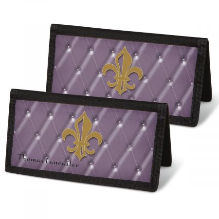 Bronze Fleur De Lis Checkbook Covers