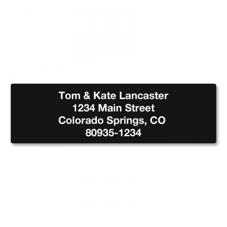 Solid Color Designer Rolled Address Labels - (Roll of 500)