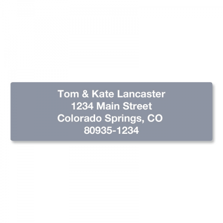 Solid Color Designer Rolled Address Labels - (Roll of 500)