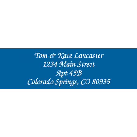 Solid Color Designer Rolled Address Labels - (Roll of 500)
