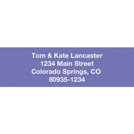 Solid Color Designer Rolled Address Labels - (Roll of 500)