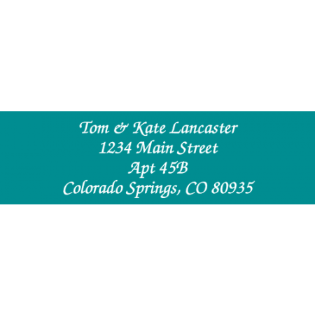 Solid Color Designer Rolled Address Labels - (Roll of 500)
