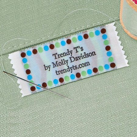 Trendy Dots Sewing Label