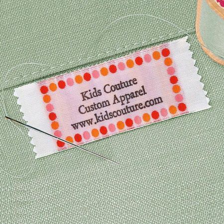 Hot Dots Sewing Label